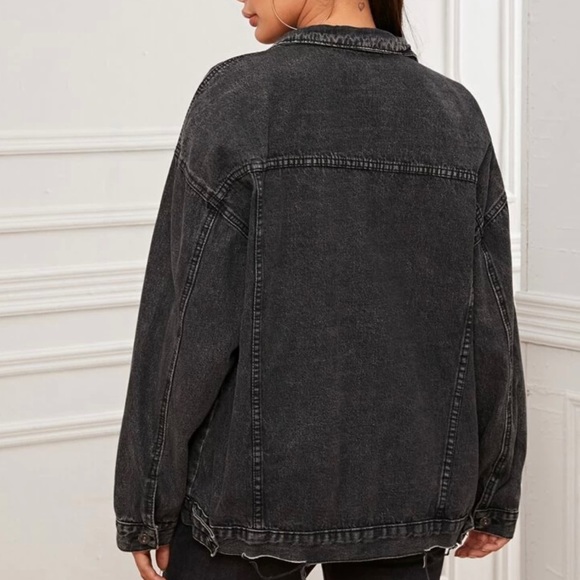 Denim black jacket - Picture 2 of 3